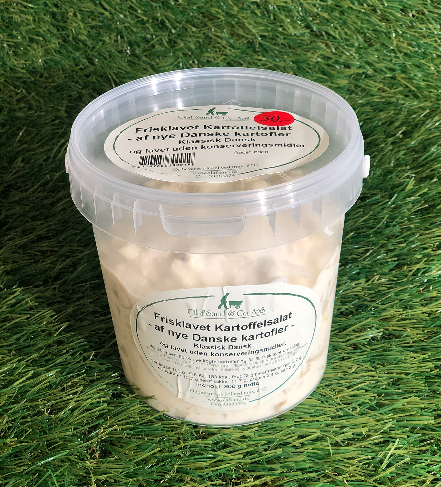 FrisklavetKlassiskKartoffelsalat800gSpand-ny